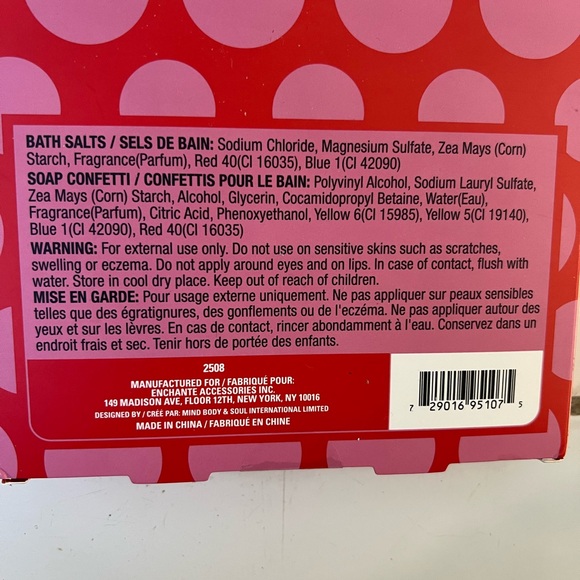 BODY RAVES NIB BATH SPARKLE GIFT SET - Picture 2 of 7